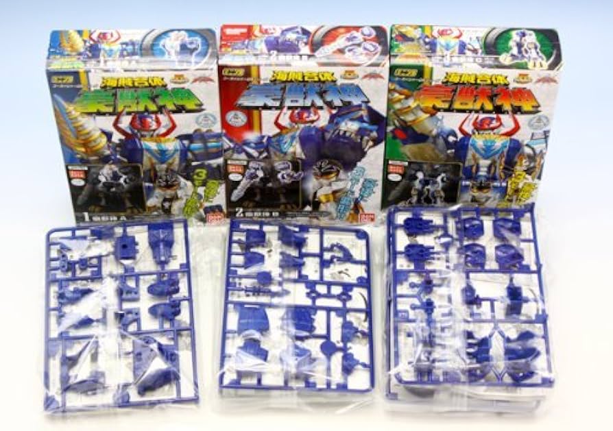 Amazon.co.jp: 食玩 海賊戦隊ゴーカイジャー ミニプラ 海賊合体 豪獣神