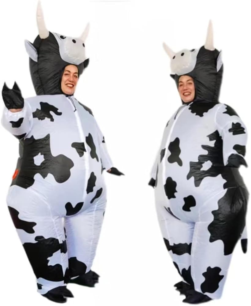 Amazon.co.jp: [guangli] 牛 コスプレ 着ぐるみセット コスチューム 牛