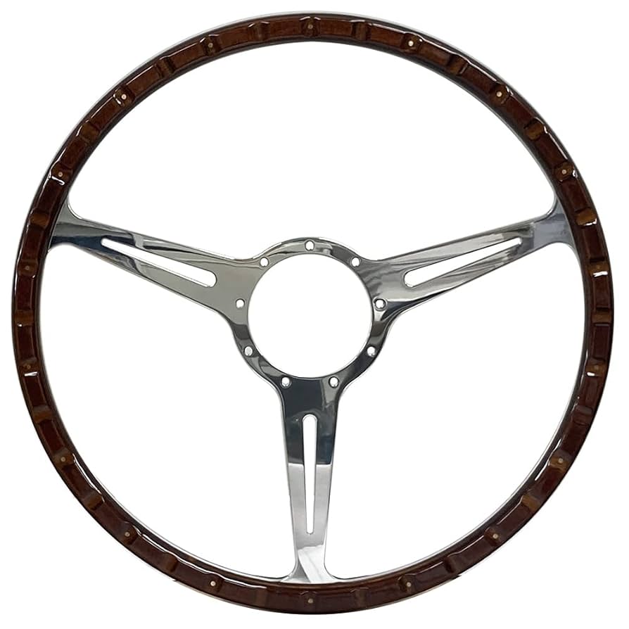 ばやさま専用 モトリタウッドステアリング フラット 14インチ 超美品