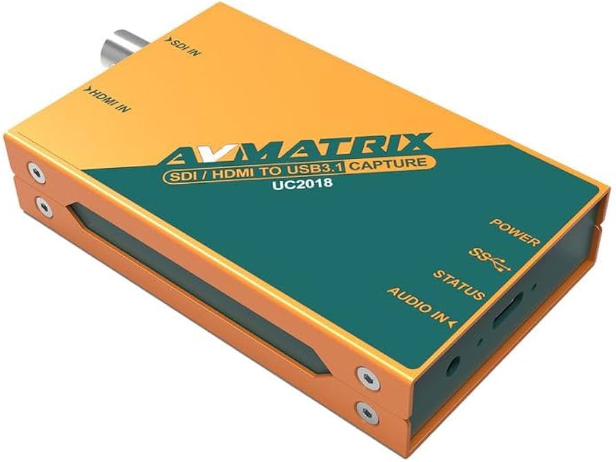 Amazon.co.jp: エーディテクノ AVMATRIX SDI/HDMI to USBビデオ