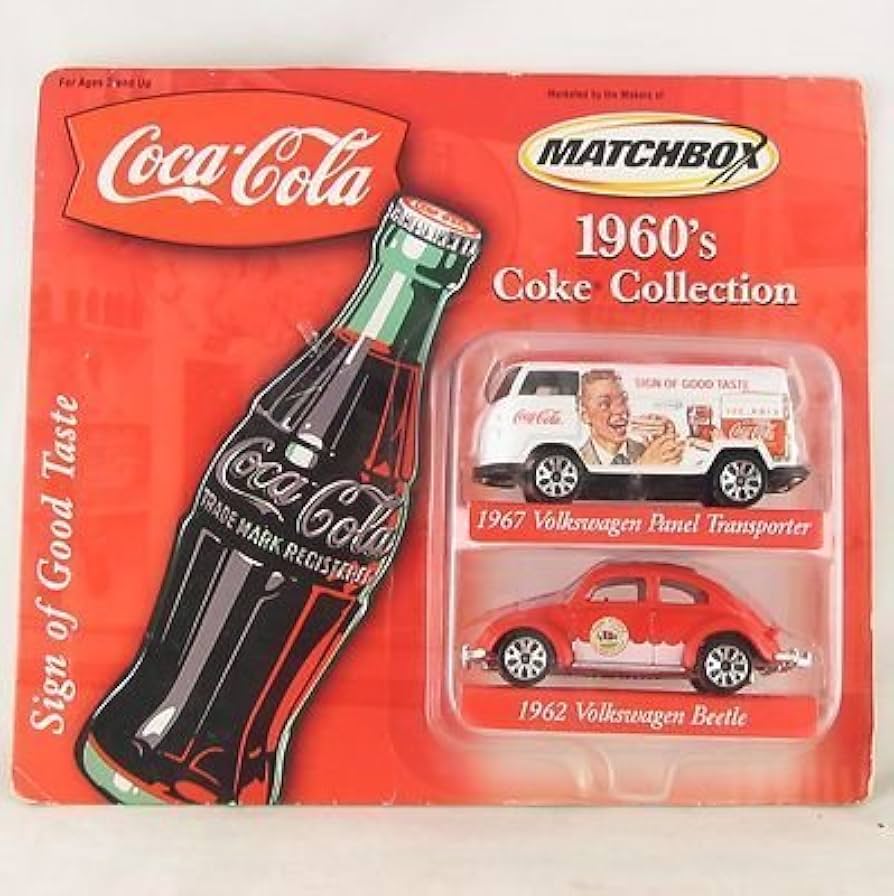 Amazon.com: 1960's Coke Collection 1:64 Die Cast '67 Volkswagen