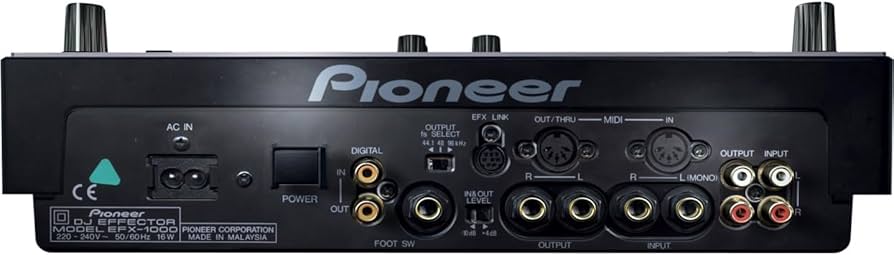 Amazon | PIONEER EFX-1000 | DJミキサー | 楽器・音響機器