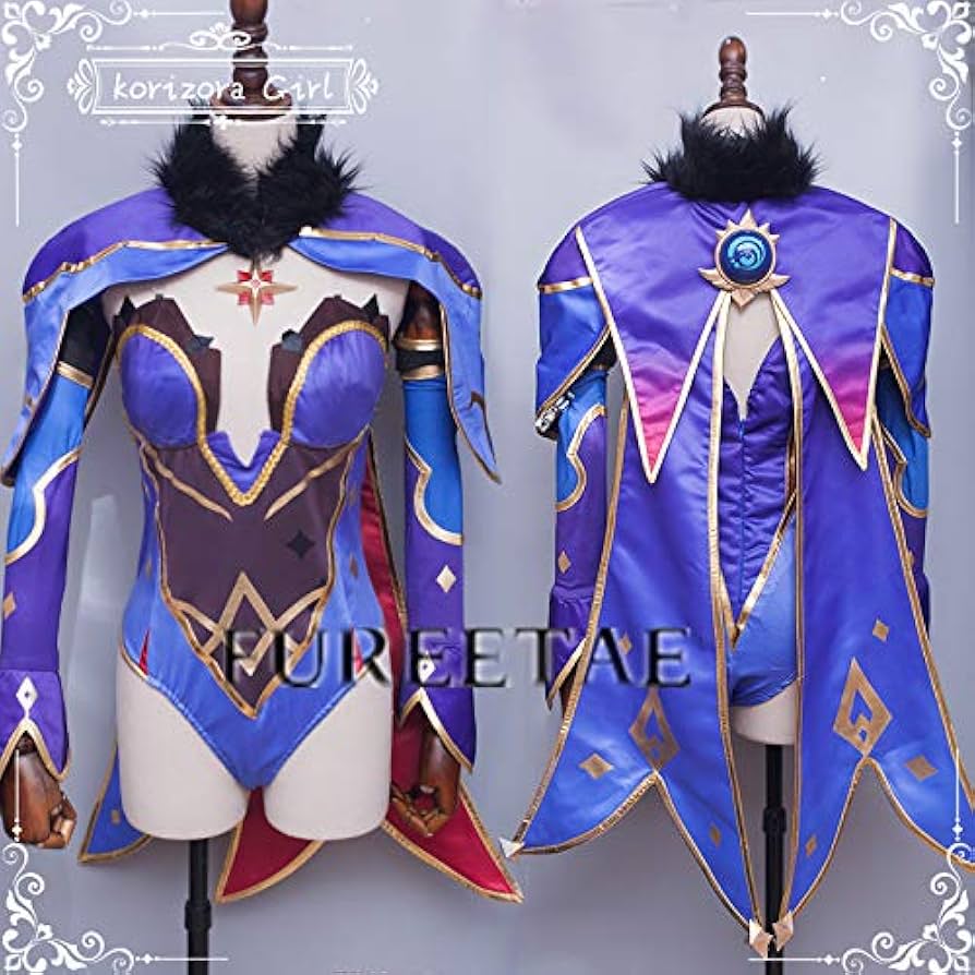 Amazon.co.jp: 原神 モナ コスプレ衣装 (ウィッグ 靴別売り) : ホビー