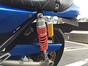 Amazon | zrx400 zrx400-2 サスペンション 赤 zrx400 zrx400-2