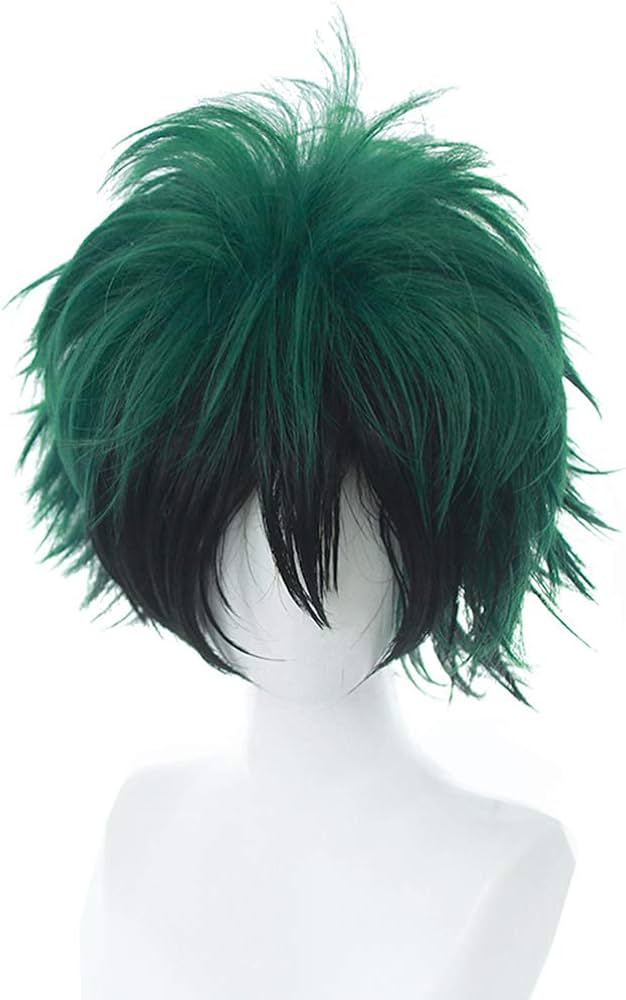Amazon.co.jp: 耐熱 コスプレ ウィッグ 僕のヒーローアカデミア 緑谷出