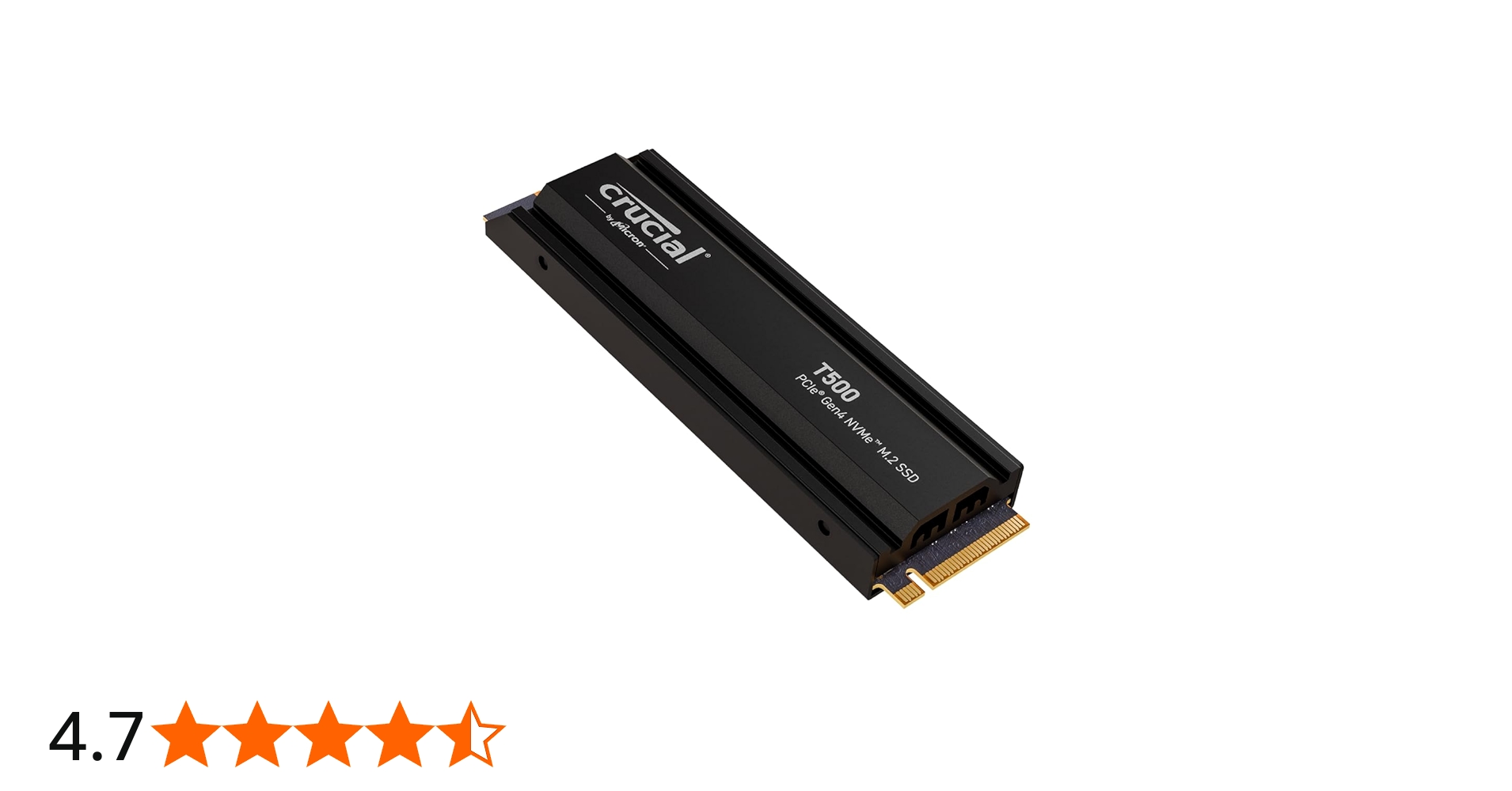 Amazon | Crucial T500 2TB PCIe Gen4 NVMe ゲーミング PS5 SSD