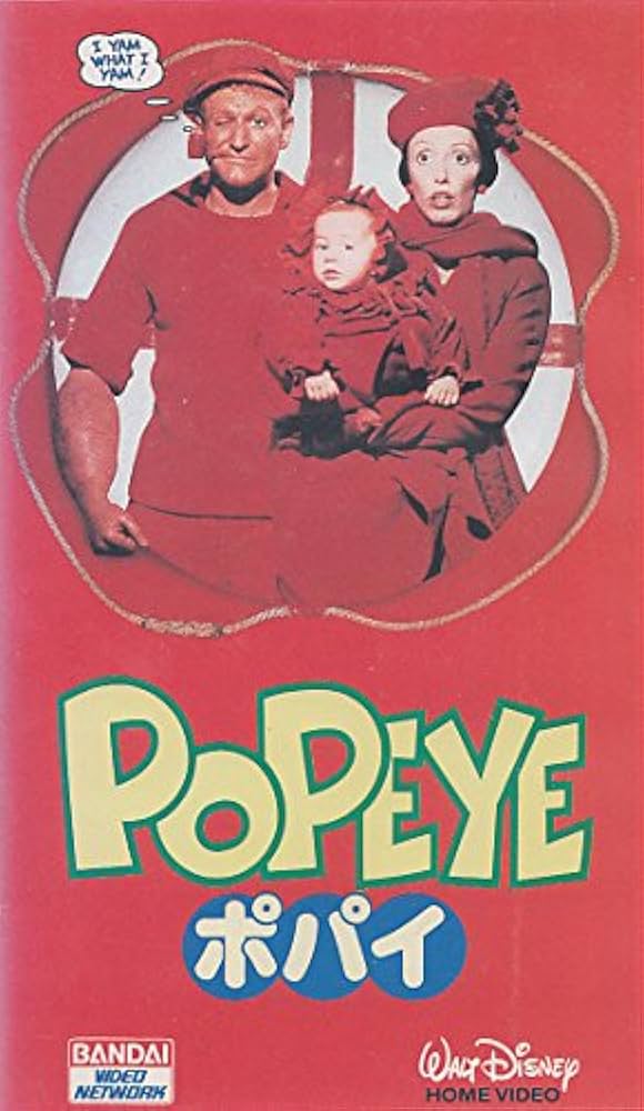 Amazon.co.jp: ポパイ [VHS] : ロビン・ウィリアムズ, シェリー