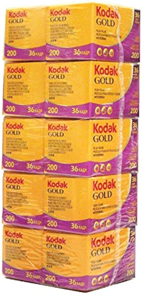 Amazon | コダック/KODAK カラーネガフィルム GOLD 200-36EX 10本