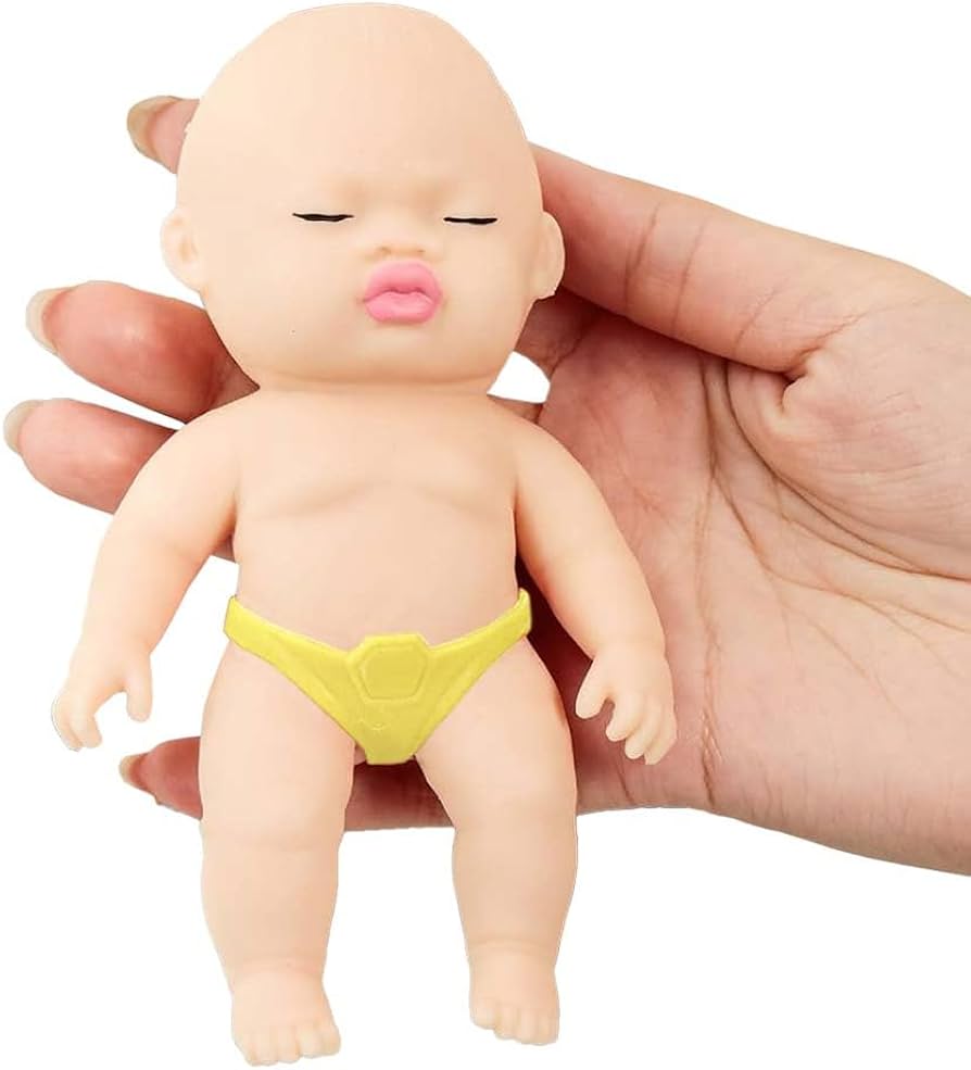 Amazon | アグリーベイビーズ スクイーズ 赤ちゃん 人形 パンツ