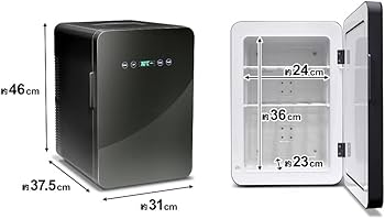 Amazon | VERSOS 冷温庫 24L 保冷庫 －9℃~60℃ ミニ冷蔵庫 温度調節可能