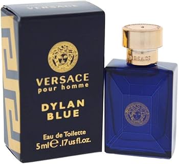 Amazon.com : Versace Dylan Blue Mini Eau de Toilette Splash for