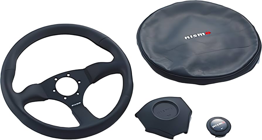 Amazon.co.jp: nismo (ニスモ) NISMO ステアリングホイール φ350 本革
