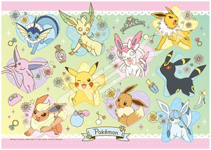 Amazon | エンスカイ(ENSKY) ポケットモンスター ピカチュウ&イーブイ