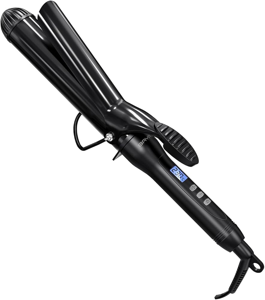 Amazon.co.jp: BAYATA Hair Iron, Curling Iron, 1.5 inches (38 mm