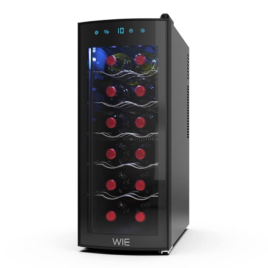 WIWCTE12BFGADX ミニワインクーラー 32リットル WIE 電子ミニワイン
