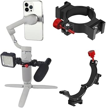 Amazon.com : Coyktonty Extension Bracket/Hot Shoe Adapter for Osmo