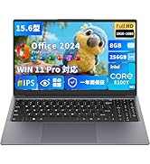 Amazon.co.jp: 【ノートパソコン Office2024搭載 Win11 Pro】15.6