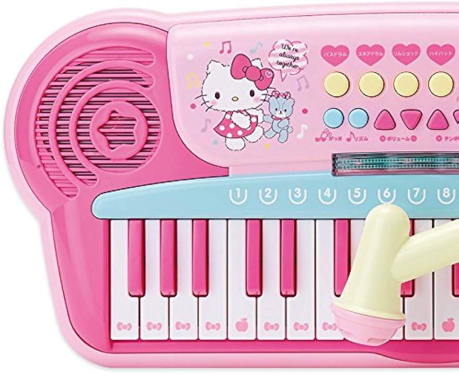 Amazon.co.jp: サンリオ(SANRIO) ハローキティ 電子キーボードDX
