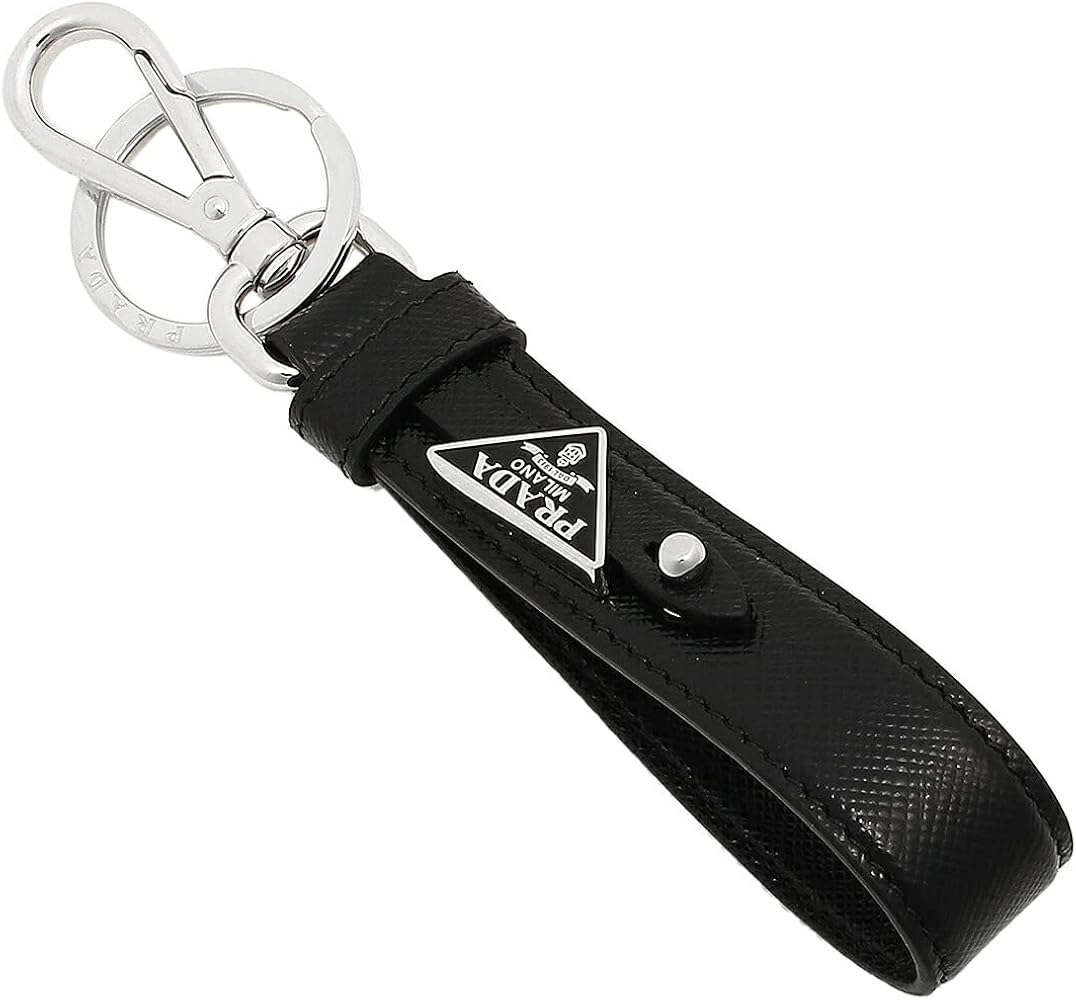 Amazon.co.jp: [Prada] [プラダ] キーリング キーホルダー ストラップ