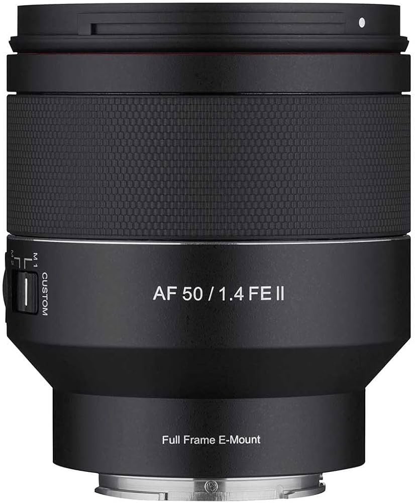 Samyang AF 50mm F1.4 II Autofocus Lens for Sony FE: Amazon.co.uk