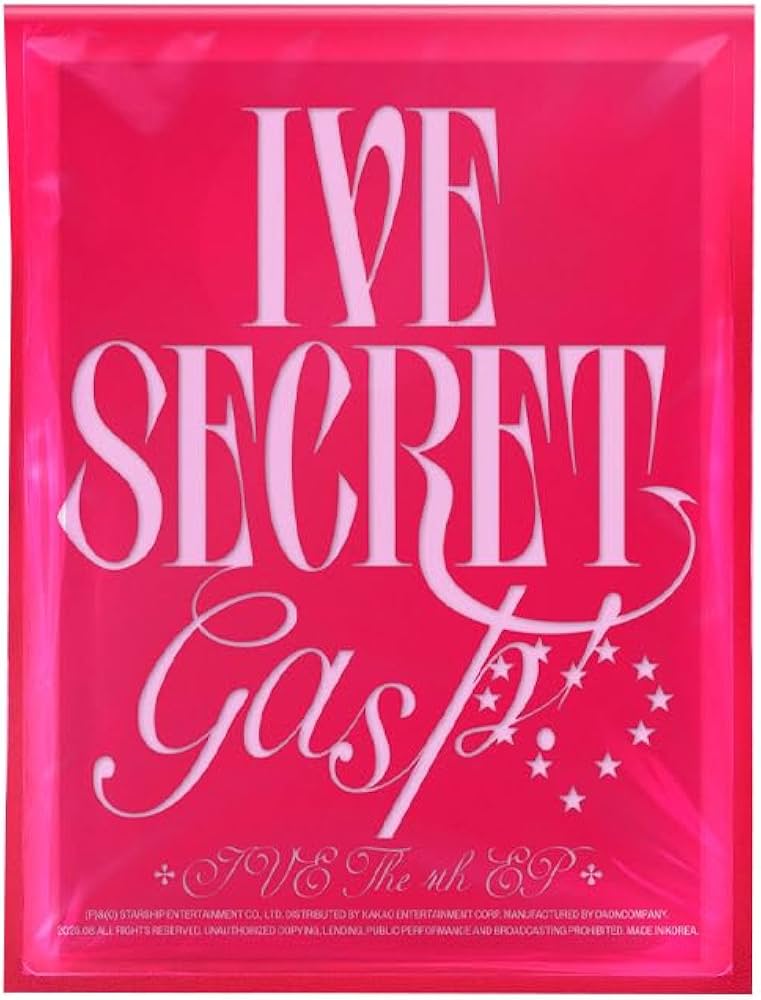 Amazon.com: IVE - [IVE SECRET] 4th mini album (Standard ver