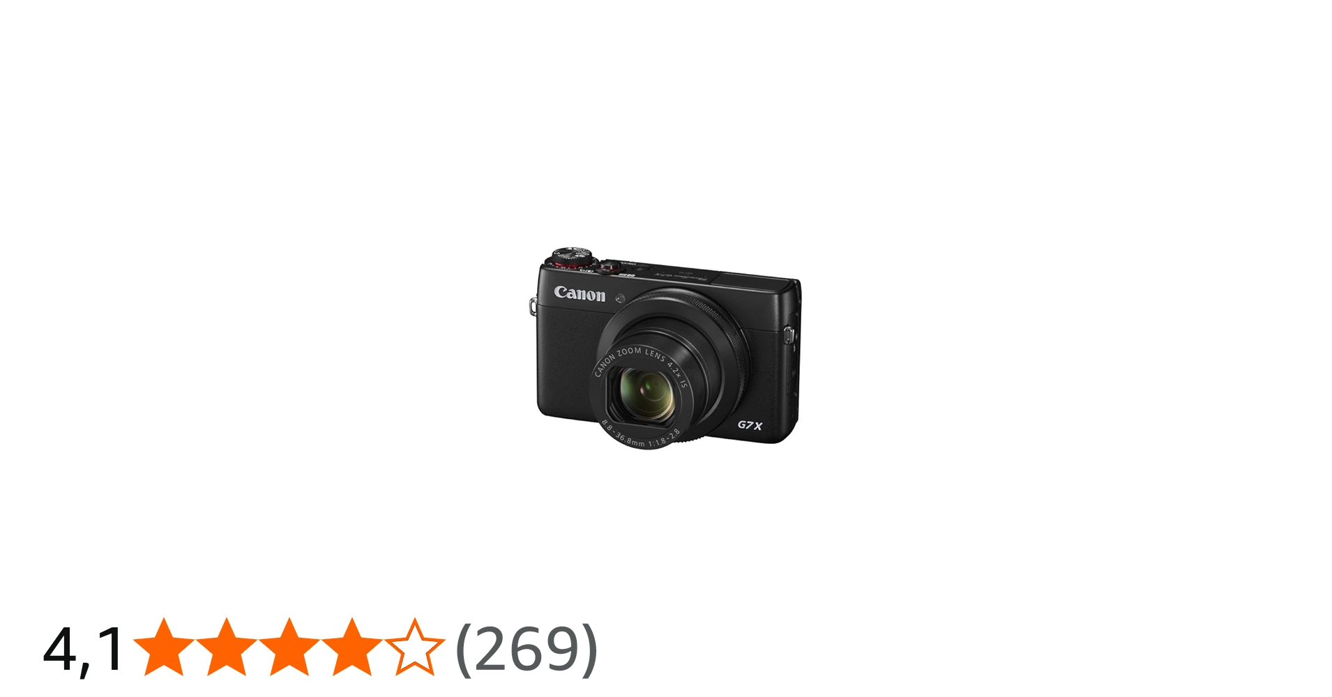 Canon PowerShot G7 X Digitalkamera schwarz: Amazon.de: Elektronik