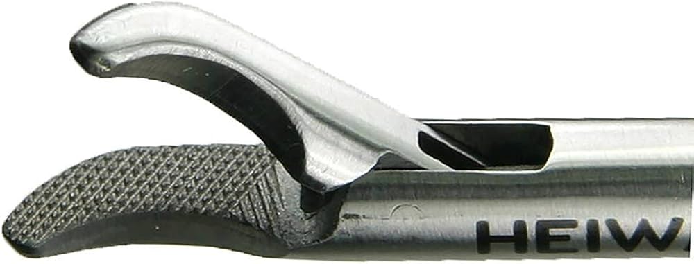 Amazon.co.jp: HEIWA 練習用持針器左曲 腹腔鏡 ラパロ トレーニング