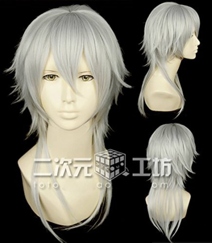 Amazon.co.jp: 耐熱コスプレウィッグ 鶴丸国永 刀剣乱舞ONLINE（とう