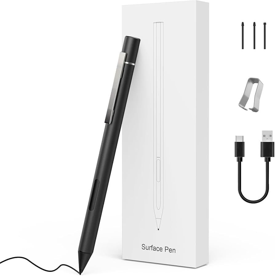 Amazon | Moko 充電式スタイラスペン、容量性鉛筆 Surface Go 2/Pro 7