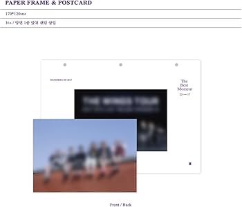 Amazon.com: BigHit BTS Memories of 2017 DVD 5DVD+Photobook+Paper