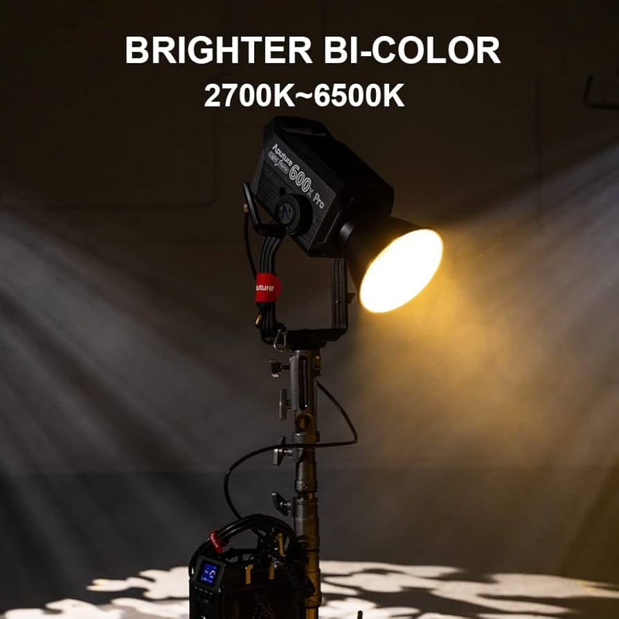 Amazon.com : Aputure LS 600x Pro 600W Bi-Color LED Video Light