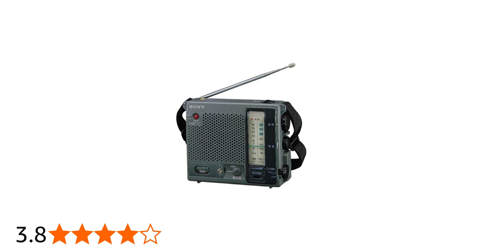 Amazon.co.jp: SONY FM/AMラジオ ICF-B100 : 家電＆カメラ