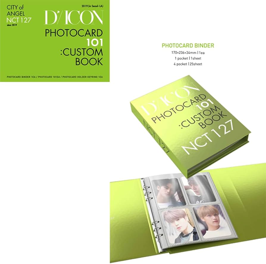 Amazon.com: NCT127 DICON Photocard 101 : Custom Book CITY of ANGEL