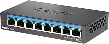 Amazon.com: D-Link 8-Port 2.5GB Unmanaged Gaming Switch with 8 x
