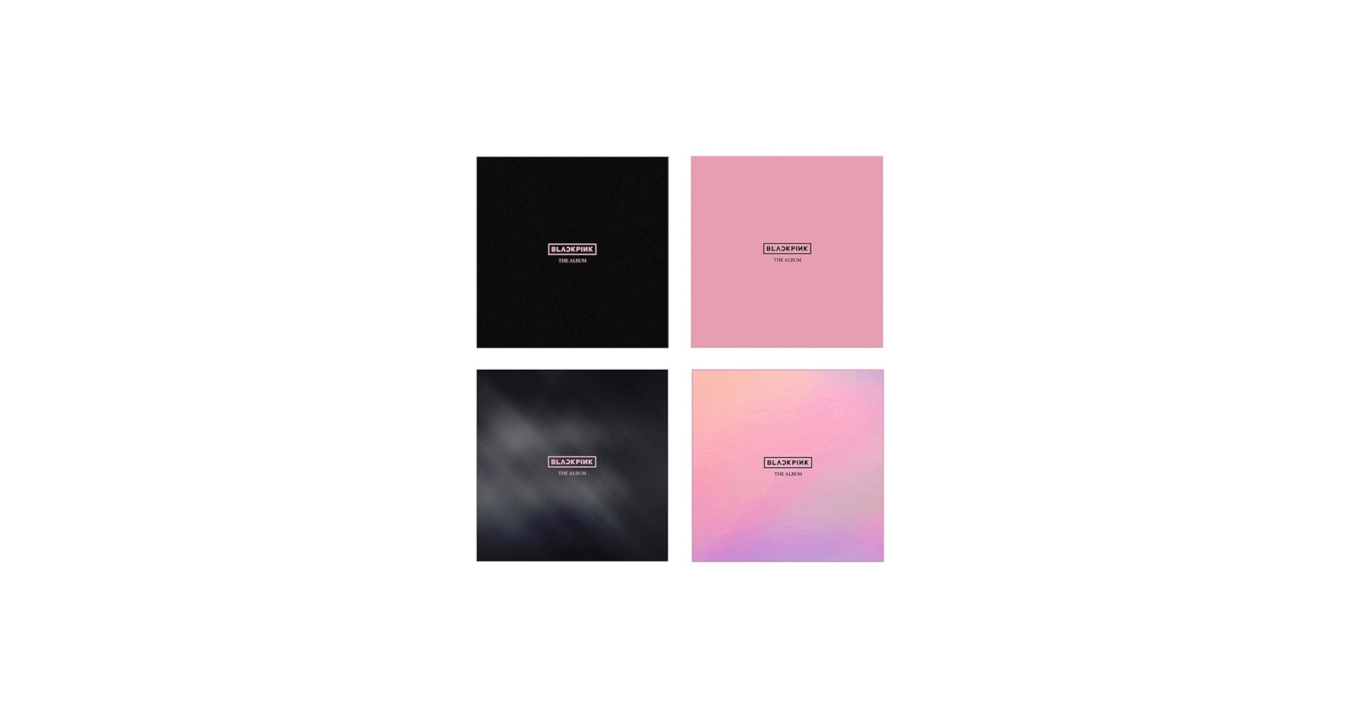 Amazon.com: Blackpink 1st Full Album The Album Set (Version 1,2,3