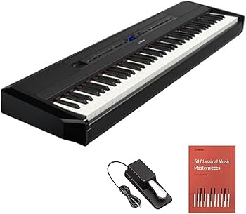 Amazon | ヤマハ 電子ピアノ P-525B Pシリーズ 88鍵盤 木製鍵盤 本格的