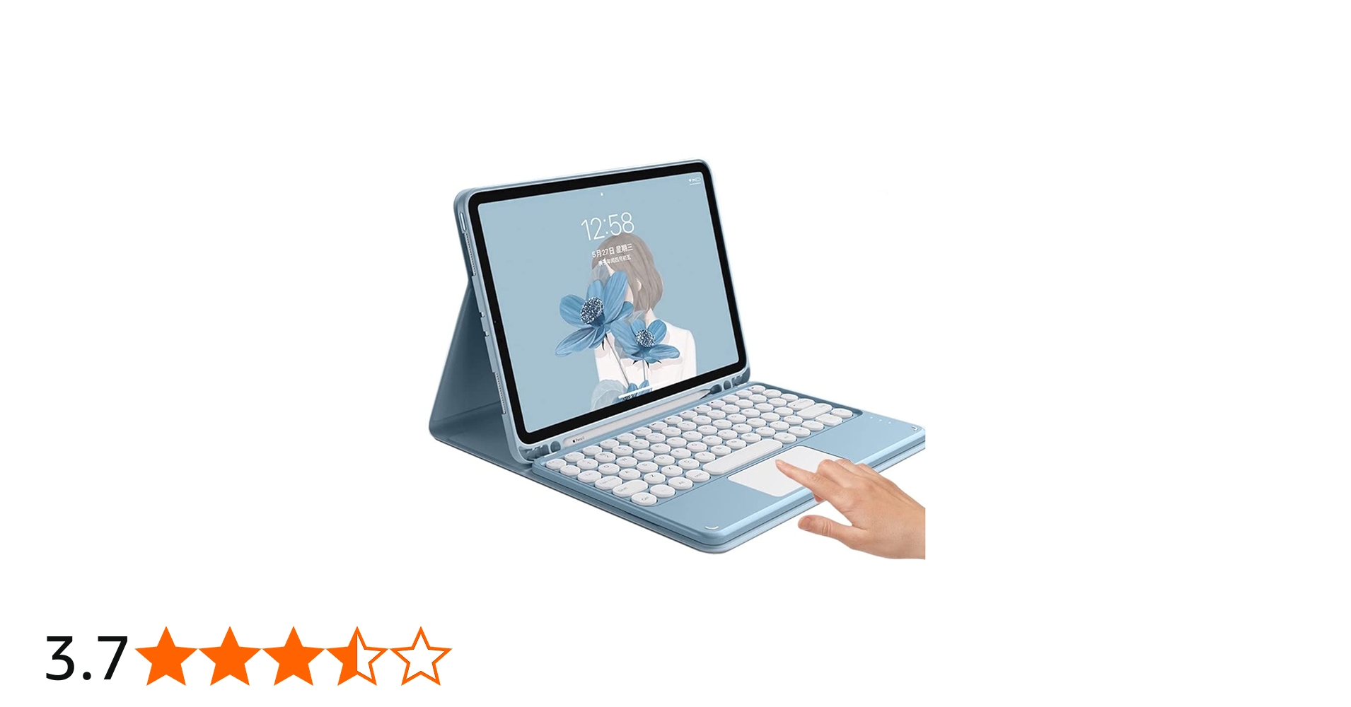 Amazon | iPad Mini5 mini4 キーボード ケース タッチパッド搭載