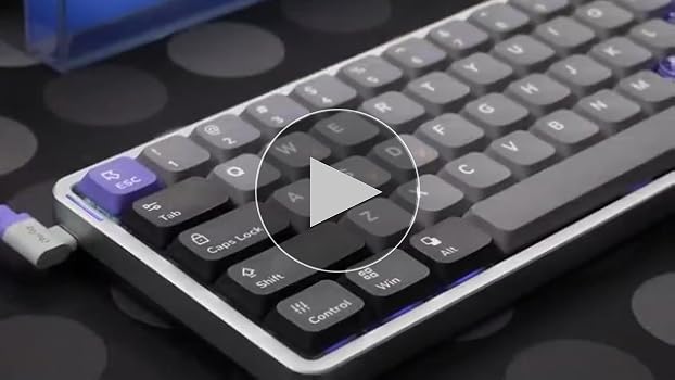 Amazon.com: nuphy Air60 HE Wired Magnetic Gaming Keyboard,61 Keys