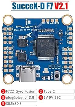 Amazon.com: iFlight SucceX-D F7 TwinG Dual ICM20689 Flight