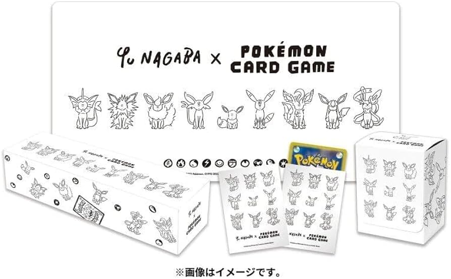 Amazon.com: Pokemon TCG: Yu Nagaba x Pokemon - Eevee's Special Box
