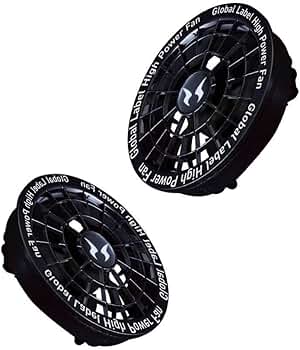 Amazon.co.jp: [サンエス] 空調風神服 24V ファン セット RD9530H