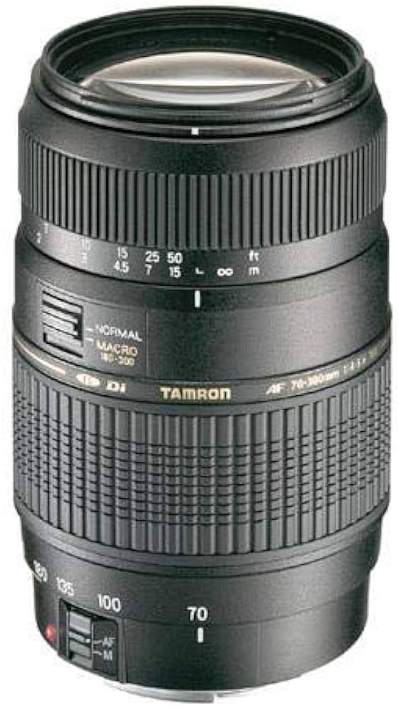 Tamron AF 70-300mm f/4.0-5.6 Di LD Macro Zoom Lens with Built in