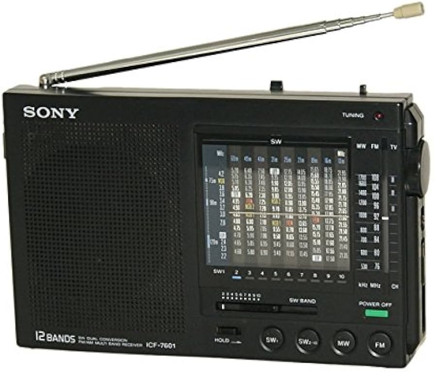 Amazon.co.jp: SONY ソニー ICF-7601 高性能ポータブル受信機（FM/MW