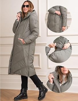 Amazon.co.jp: [セラフィン] ダウンコート マタニティ・ママコート