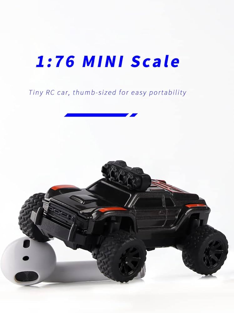 ラジコン ターボレーシング オフロードカー バギー C81 ブラック 1/76