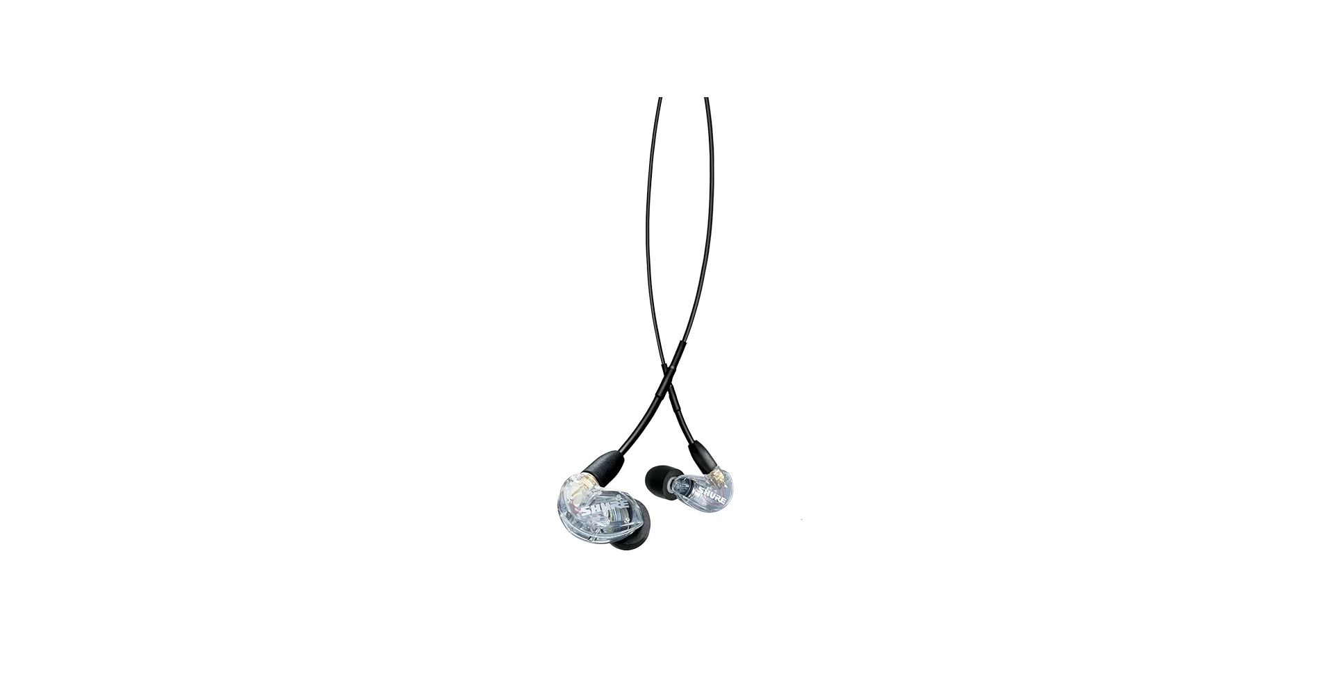 Amazon.com: Shure AONIC 215 Wired Sound Isolating Earbuds, Clear