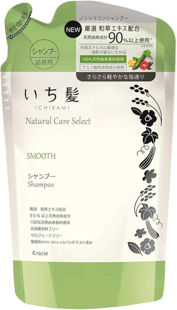 Amazon.co.jp: いち髪ナチュラルケアセレクト スムース(さらさら軽やか