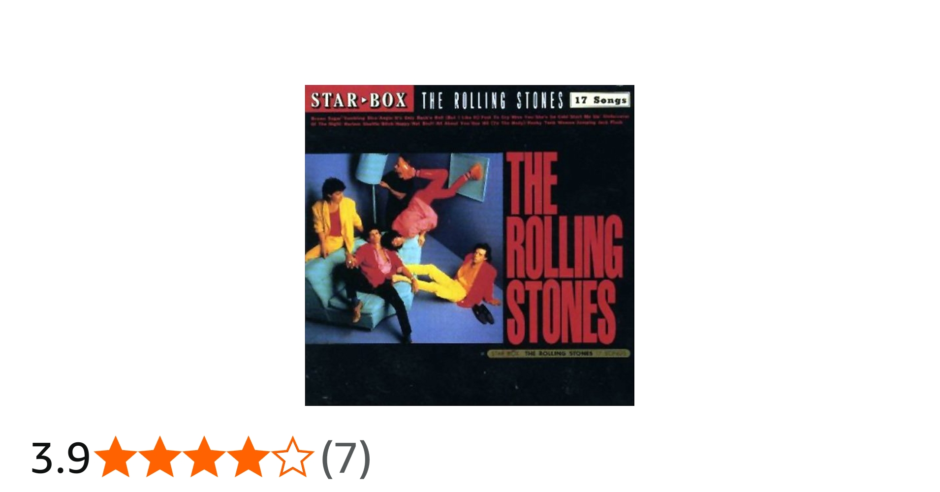 Amazon.co.jp: STAR BOX ザ・ローリング・ストーンズ: ミュージック