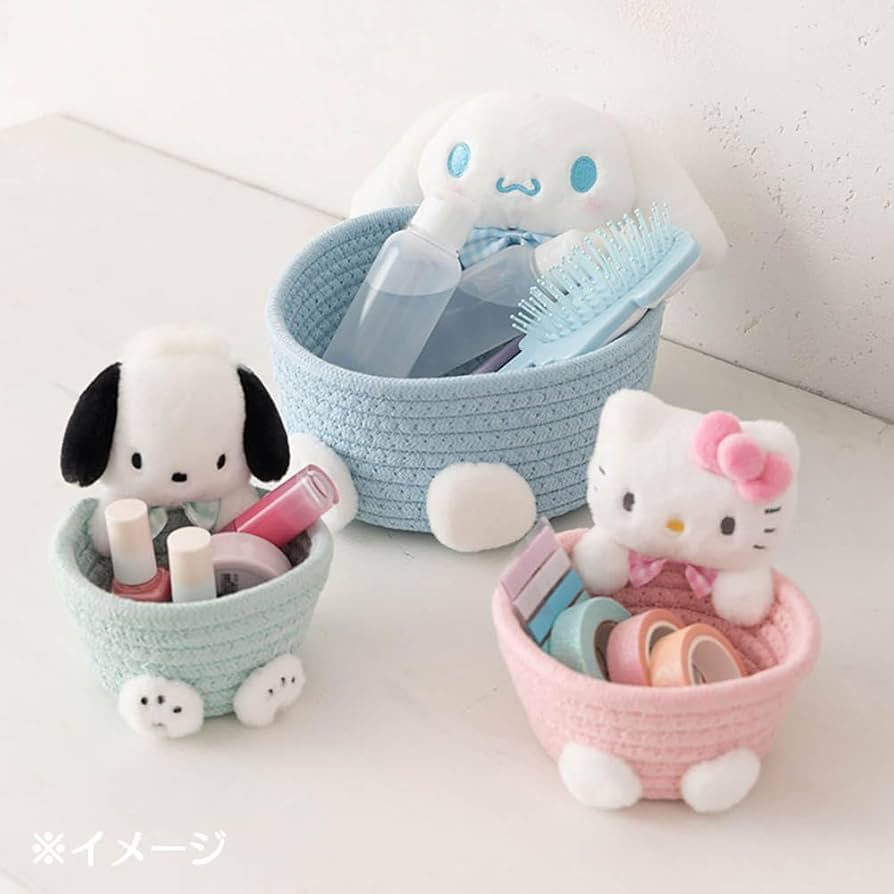 Amazon.co.jp: サンリオ(SANRIO) マスコット付きロープバスケットM
