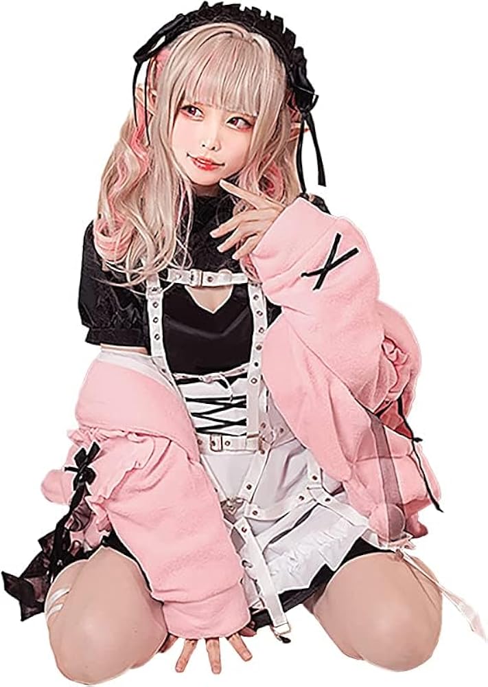 Amazon.co.jp: 魔界ノりりむ 地雷 コスプレ 衣装 仮装 バーチャル